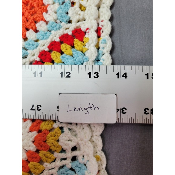 Altar'd State Blossom Crochet Tank Top Granny‎ Square W8696 Small - Picture 8 of 8